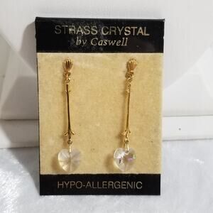 Strass Crystal gold tone by Caswell 1 3/4" 1.1410
